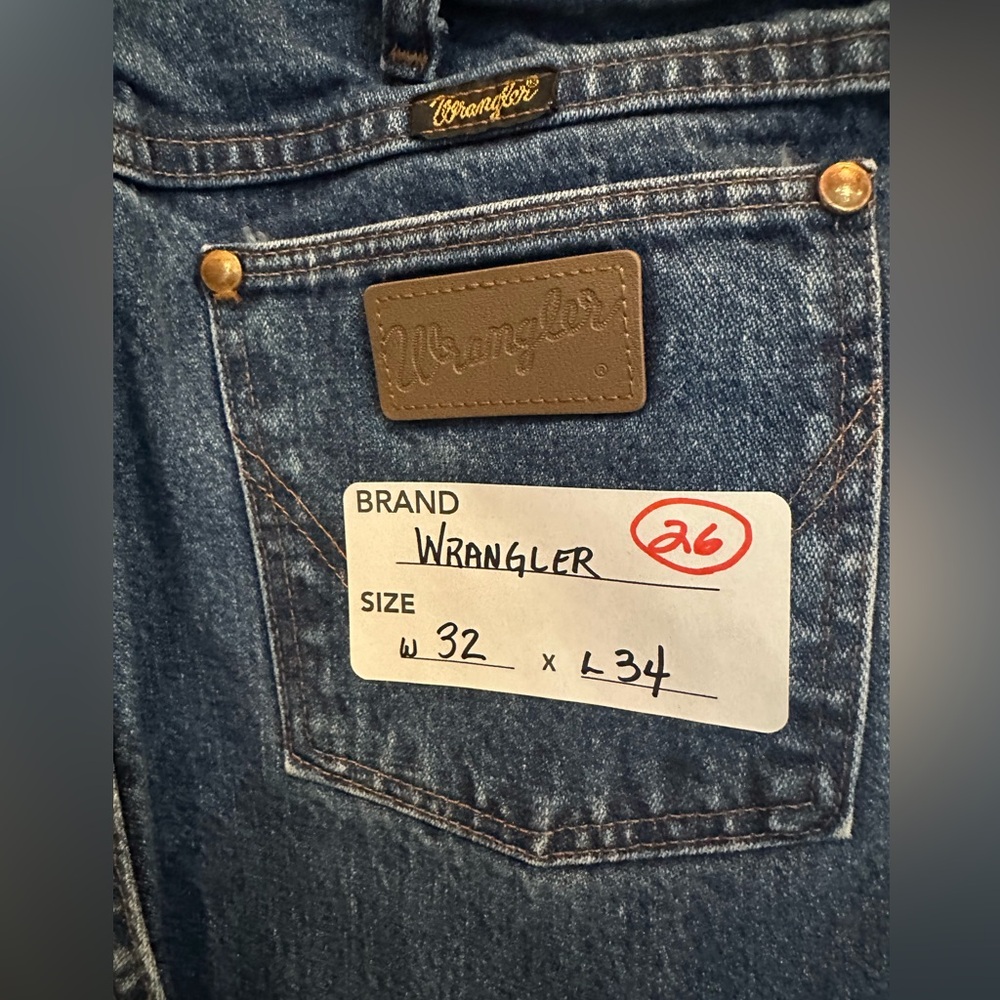 Wrangler Men's Classic Denim Jeans